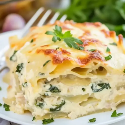 Creamy Chicken Lasagna