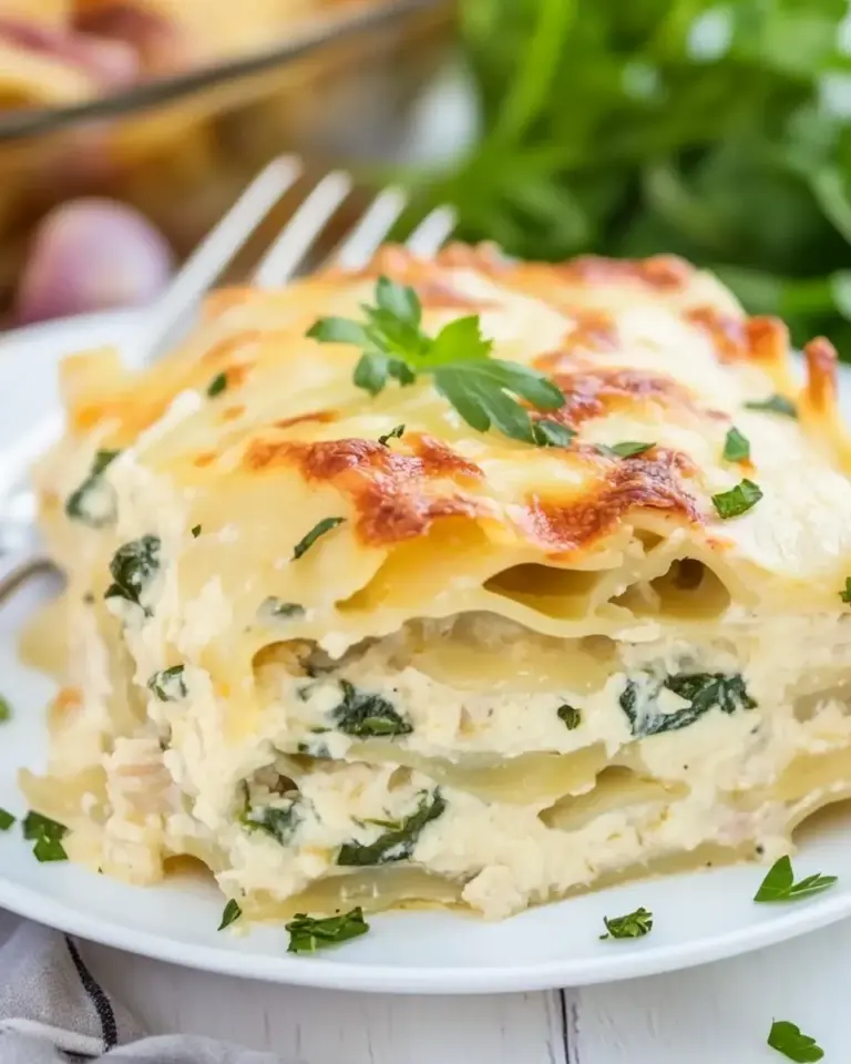 Creamy Chicken Lasagna