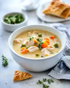 Creamy Chicken Pot Pie Soup