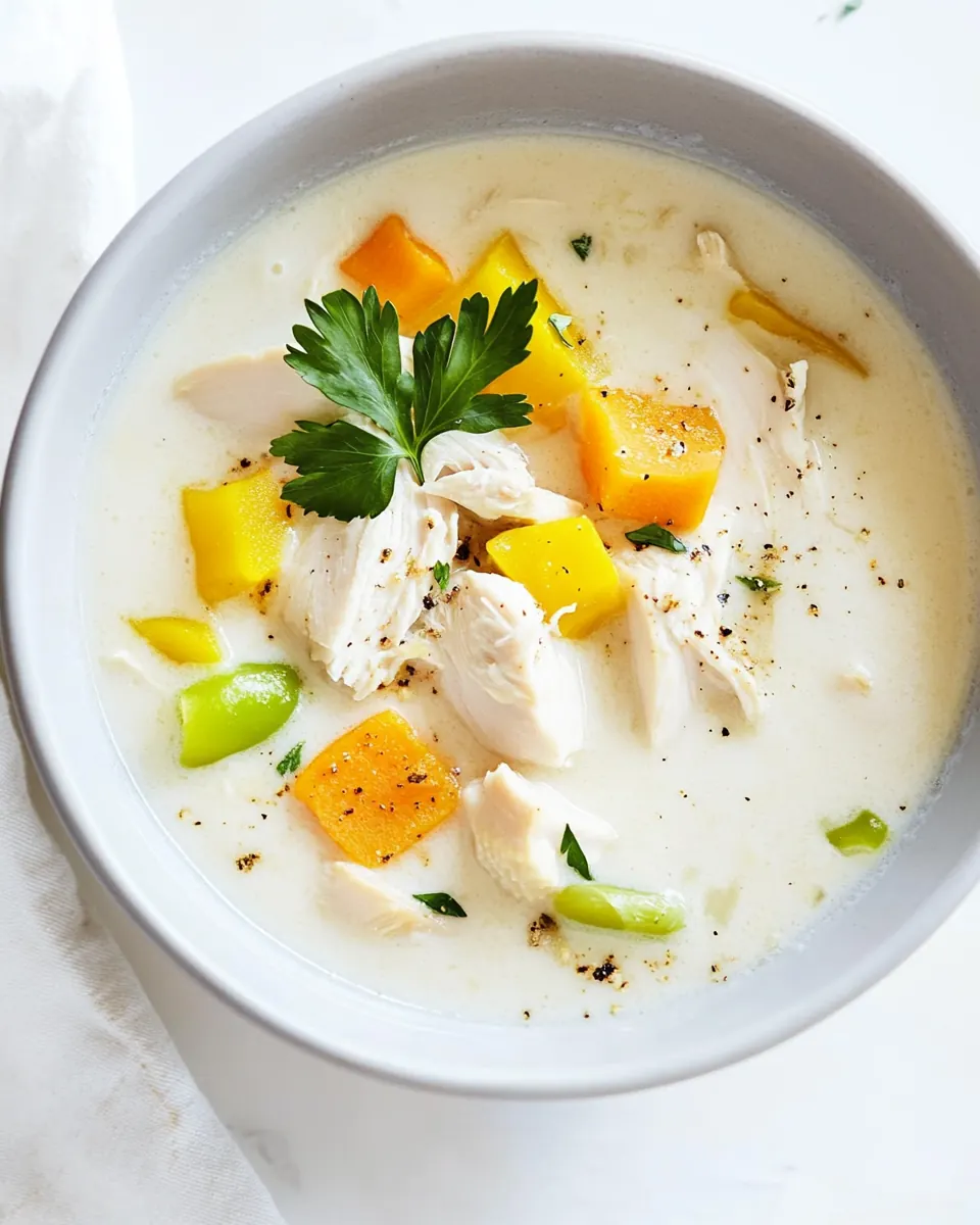 Creamy Chicken Soup
