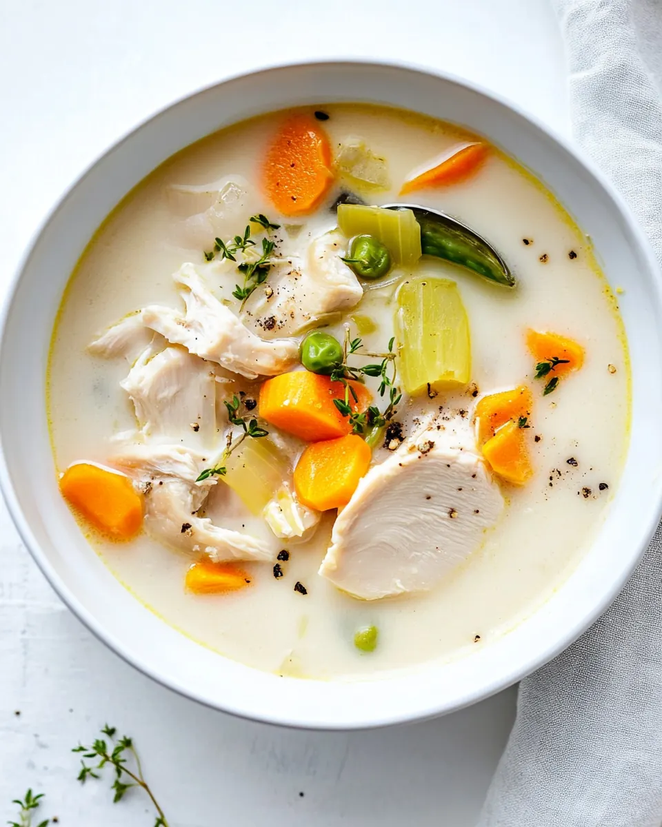 Creamy Chicken Soup