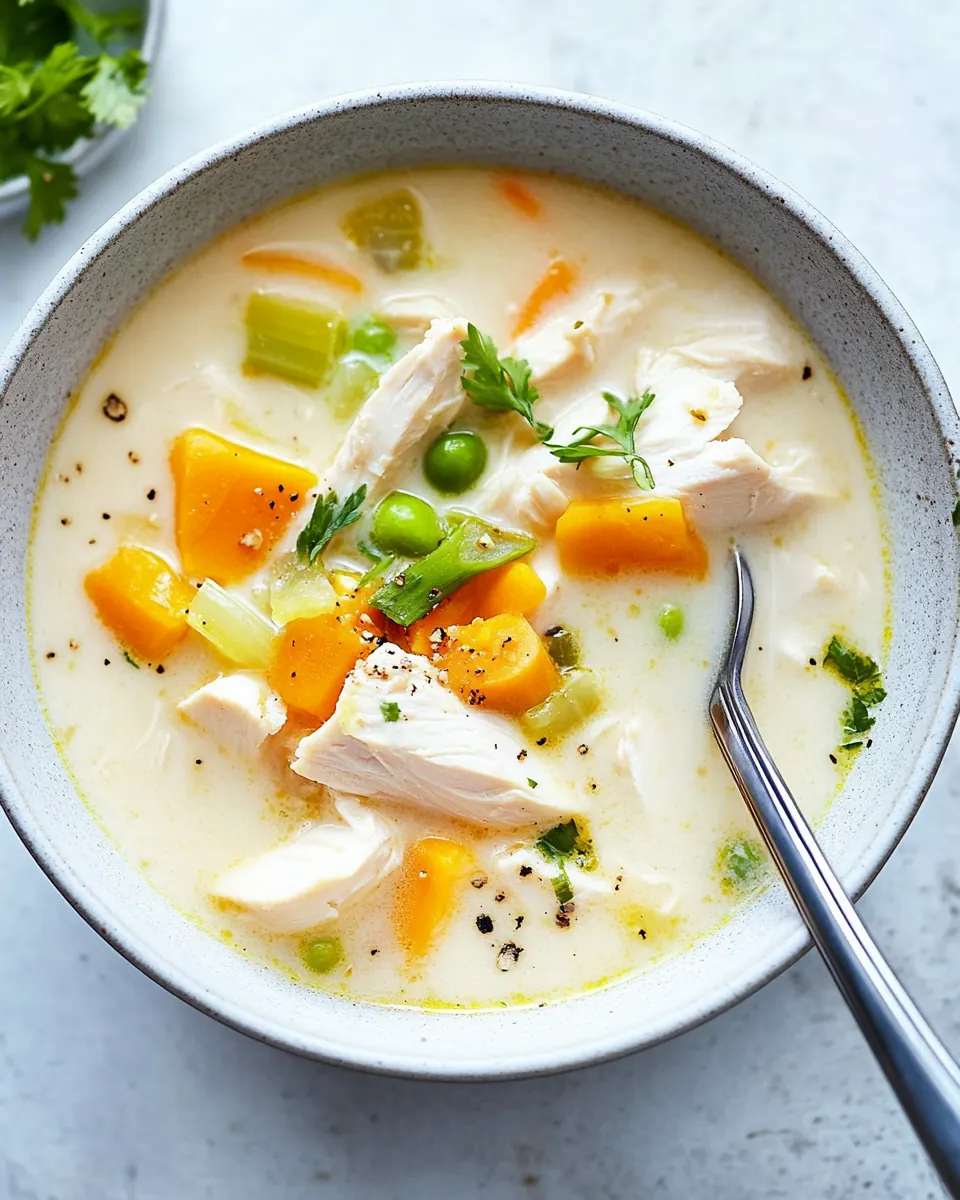 Creamy Chicken Soup