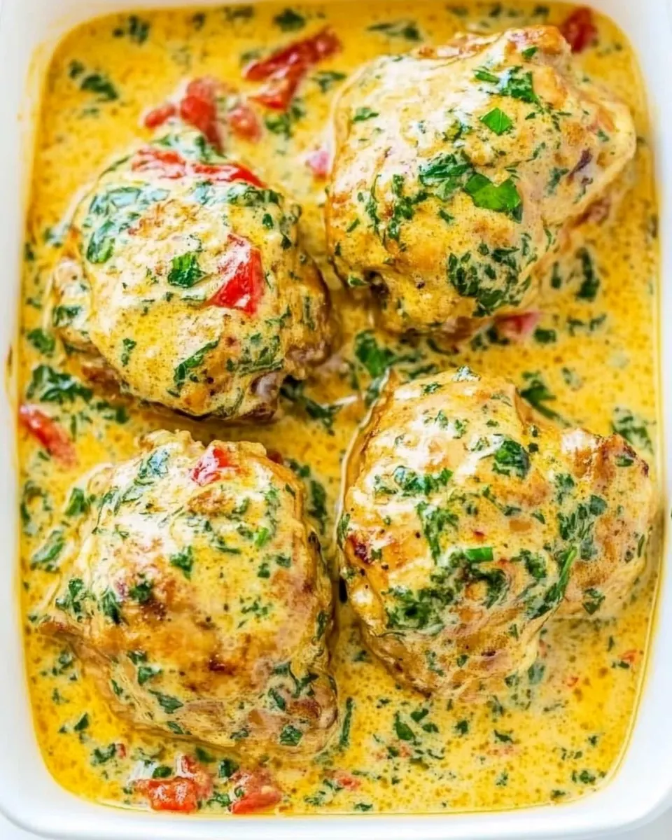 Creamy Chicken Thighs