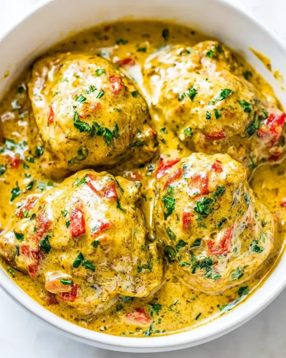 Creamy Chicken Thighs