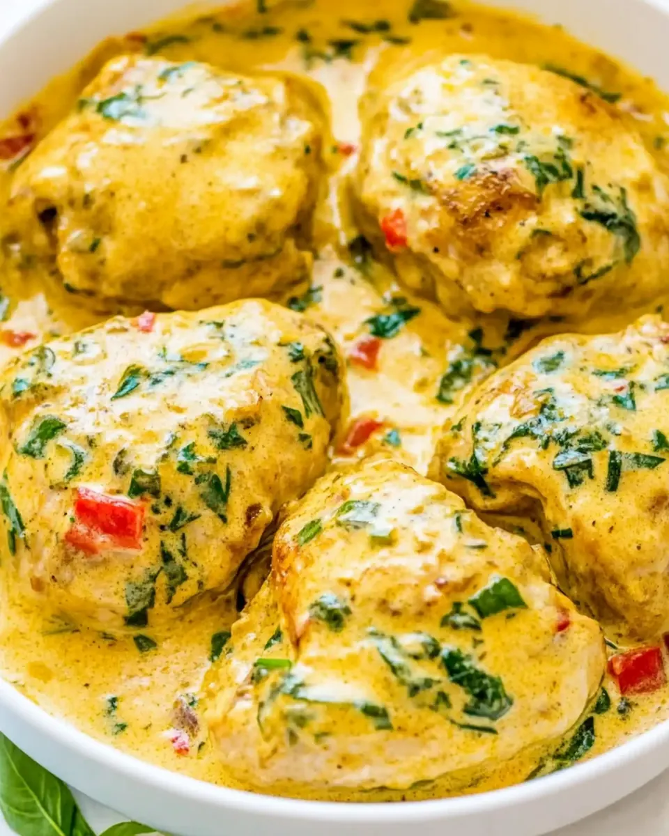 Creamy Chicken Thighs