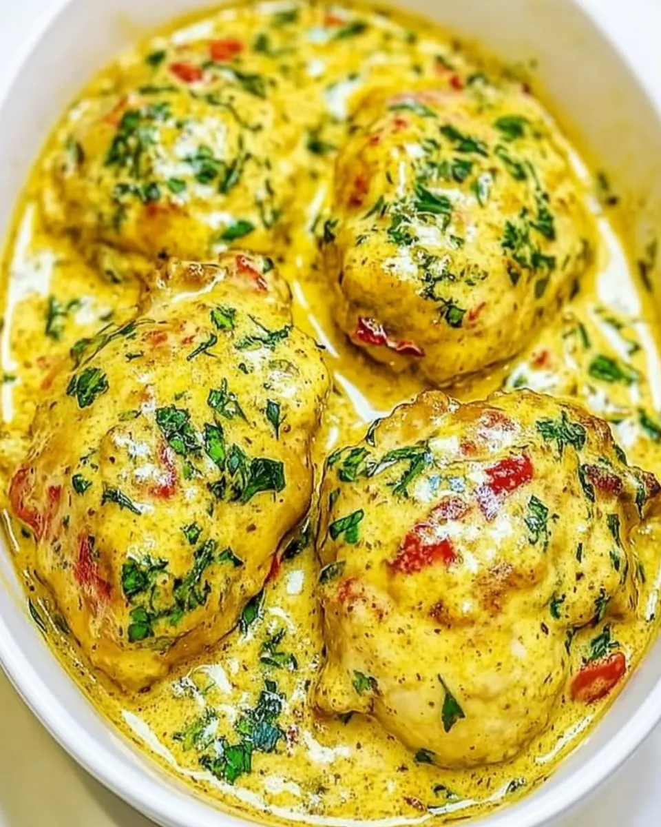 Creamy Chicken Thighs