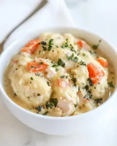 Creamy Chicken and Buttermilk Dumplings