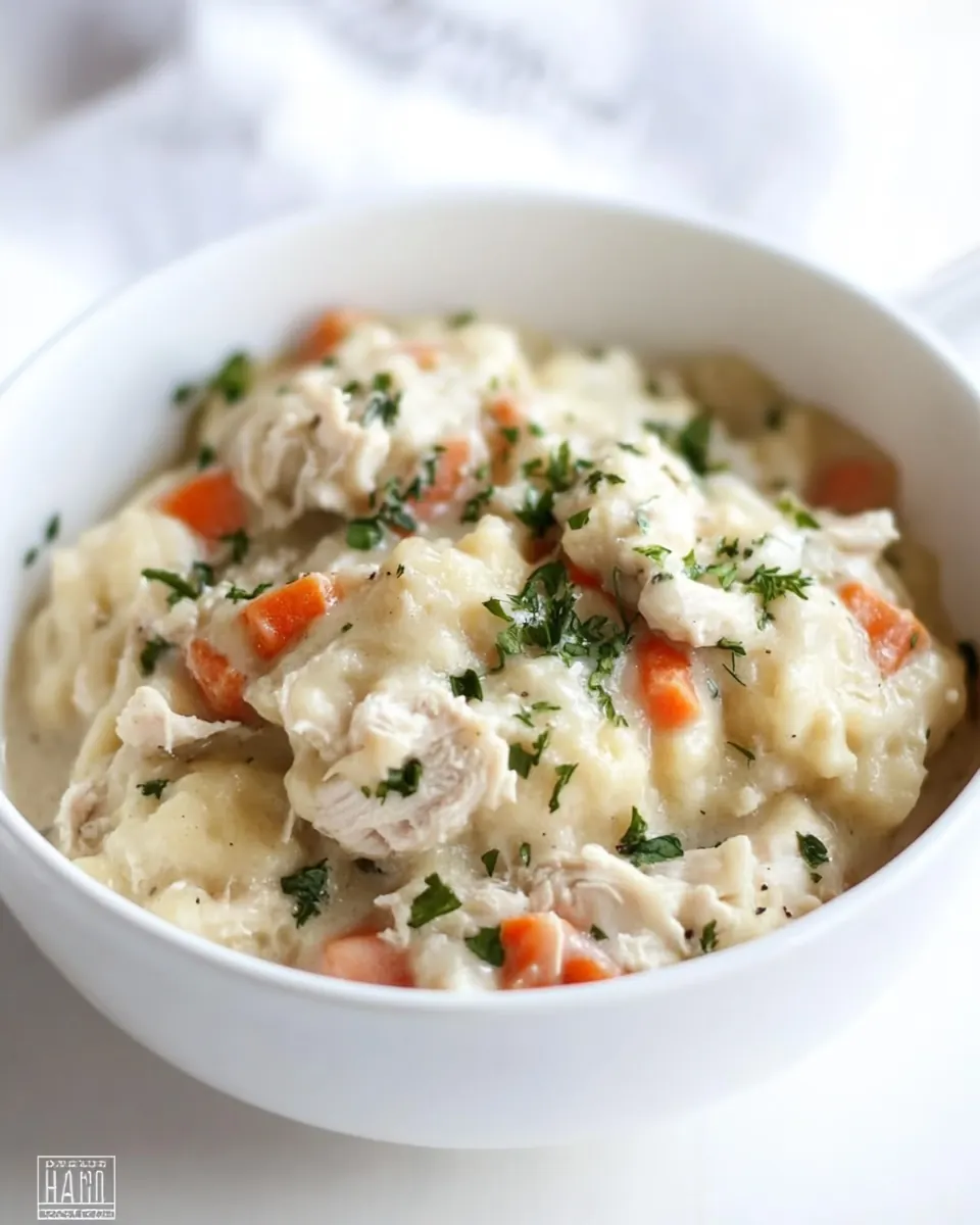 Creamy Chicken and Buttermilk Dumplings