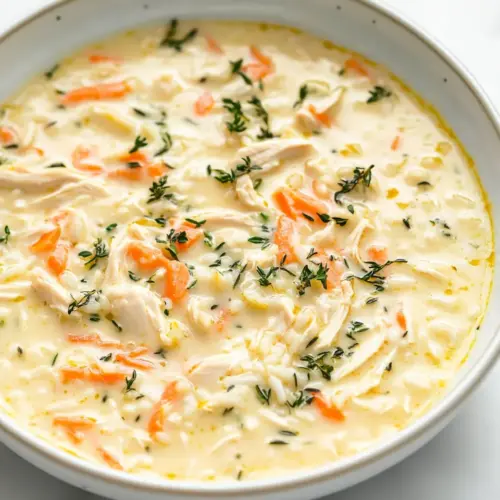 Creamy Chicken and Rice Soup