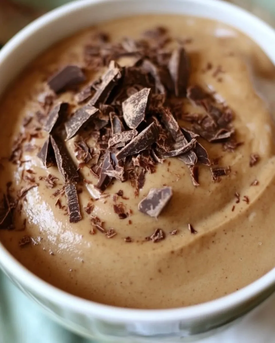 Creamy Chocolate Coconut Pudding