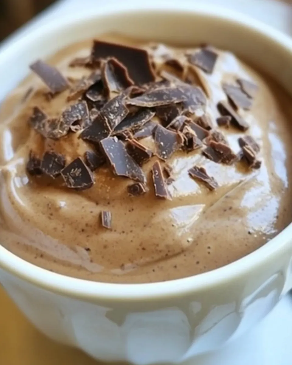 Creamy Chocolate Coconut Pudding