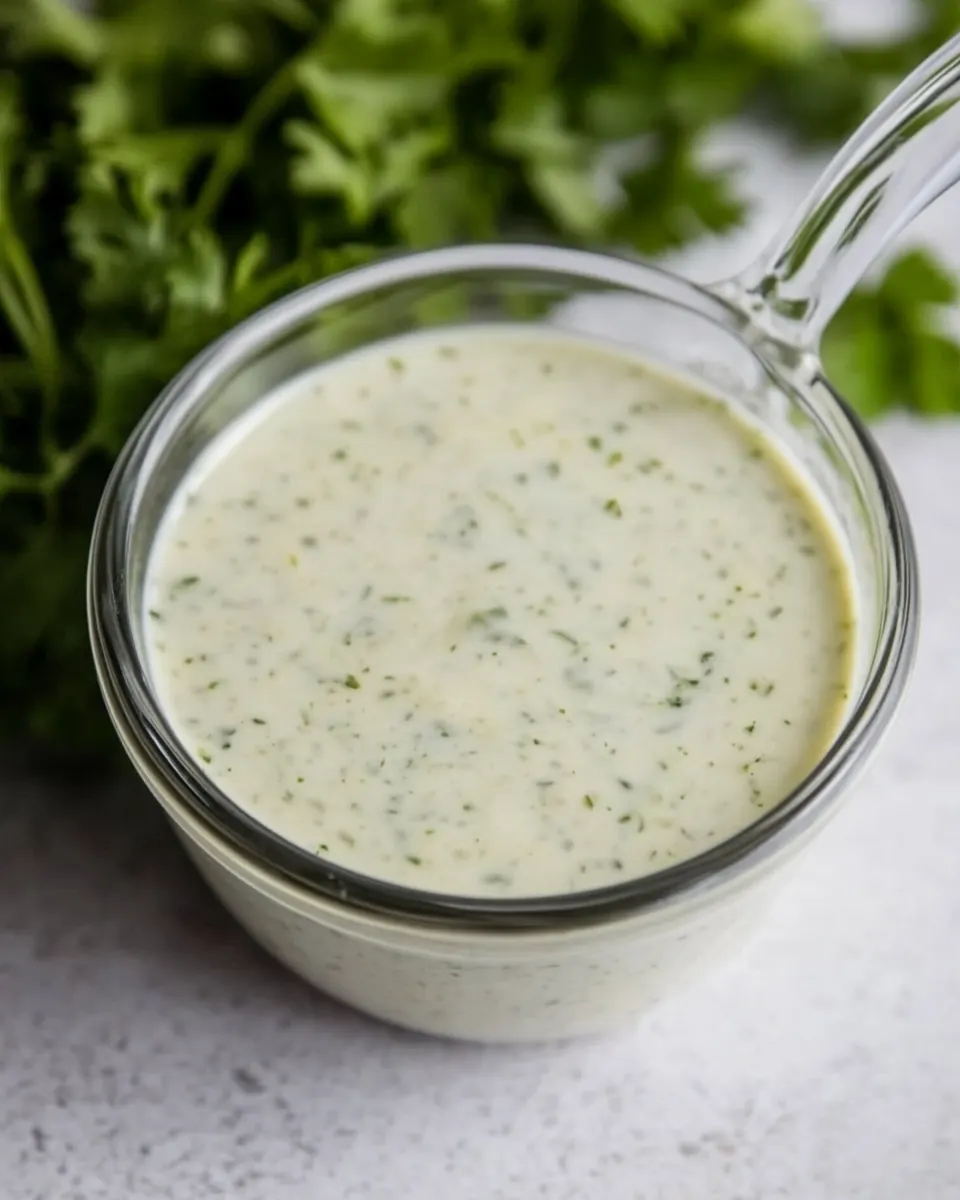 Creamy Cilantro Dipping Sauce