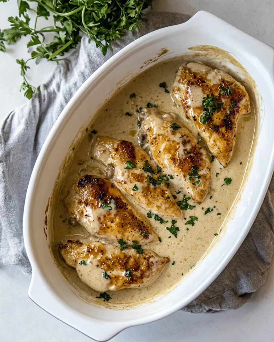 Creamy Garlic Chicken