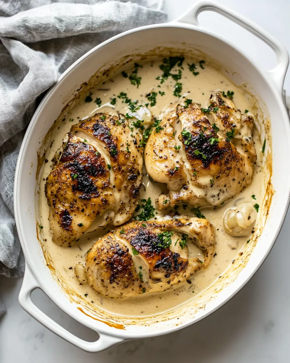 Creamy Garlic Chicken