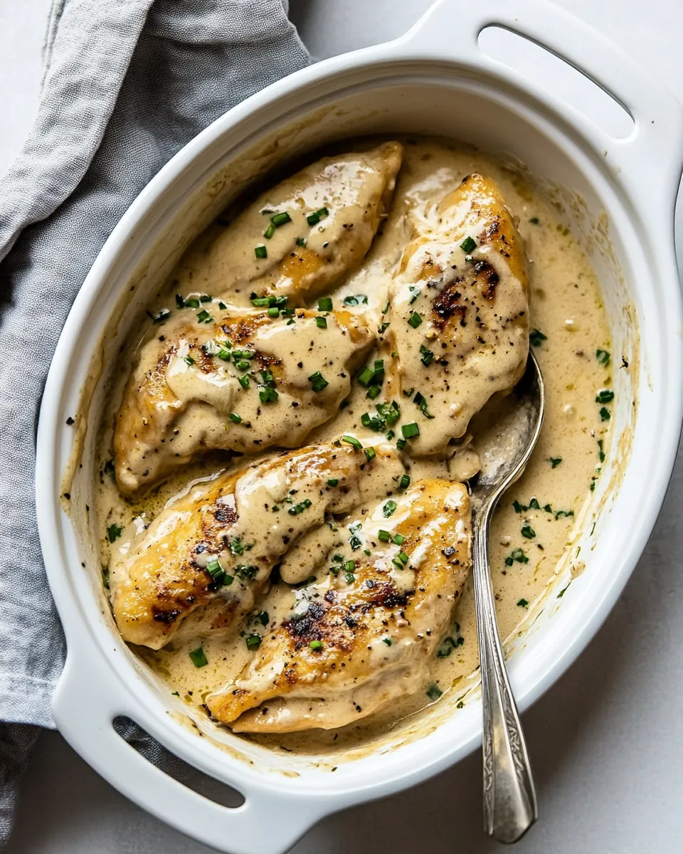 Creamy Garlic Chicken