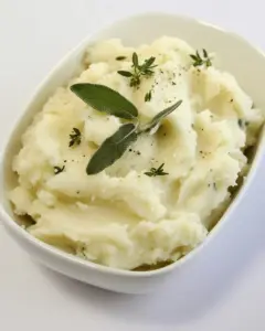 Creamy Goat Cheese and Sage Mashed Potatoes
