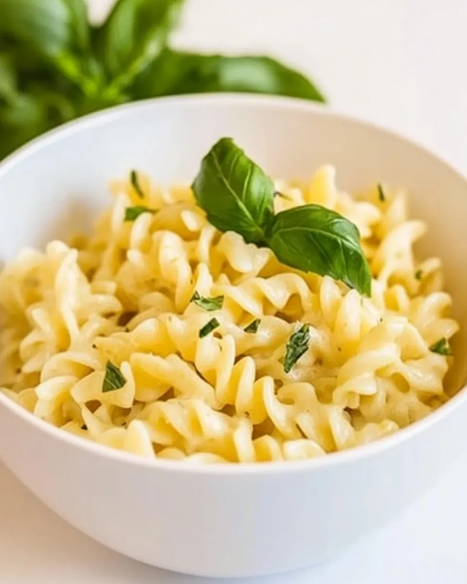 Creamy Lemon Basil Pasta