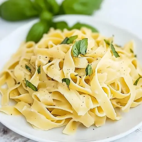 Creamy Lemon Basil Pasta