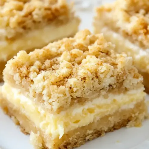 Creamy Lemon Crumb Bars