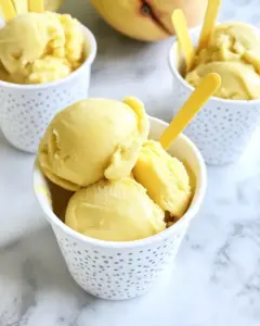 Creamy Mango Ice Cream