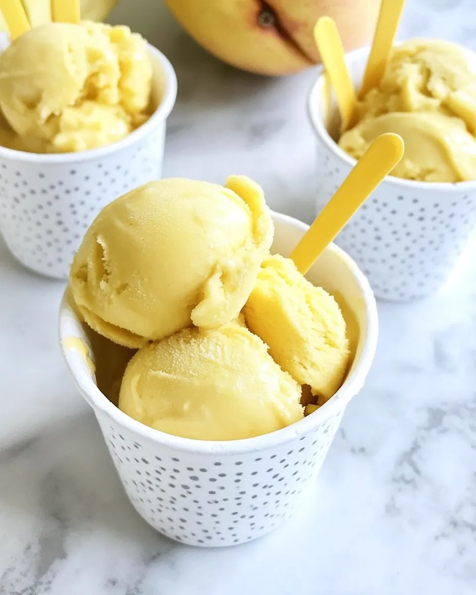 Creamy Mango Ice Cream