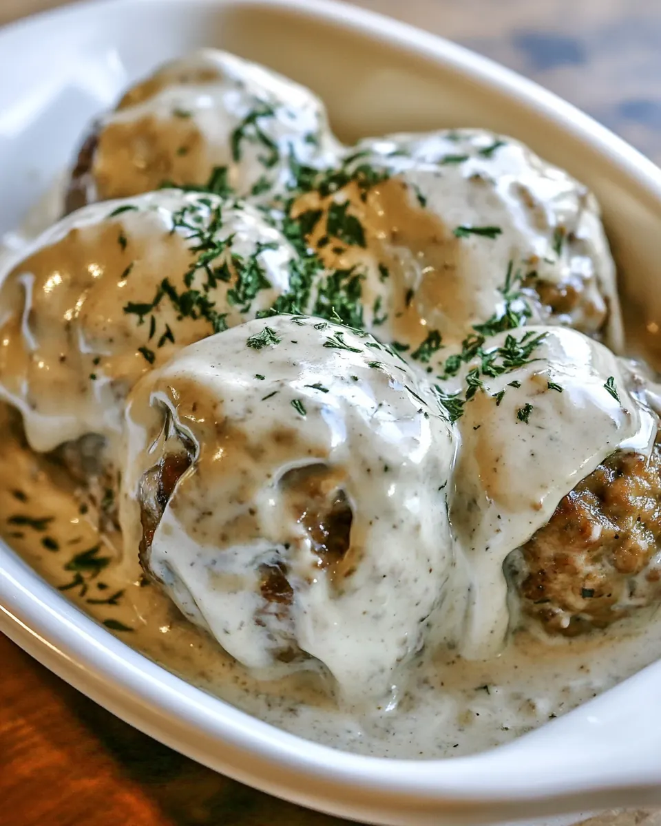 Creamy Meatballs