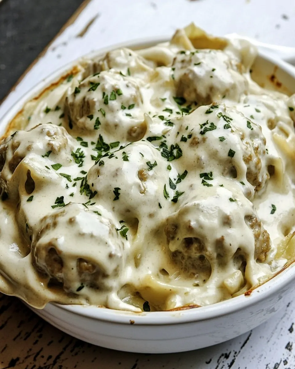 Creamy Meatballs