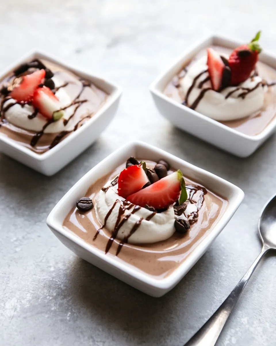 Creamy Mocha Custard
