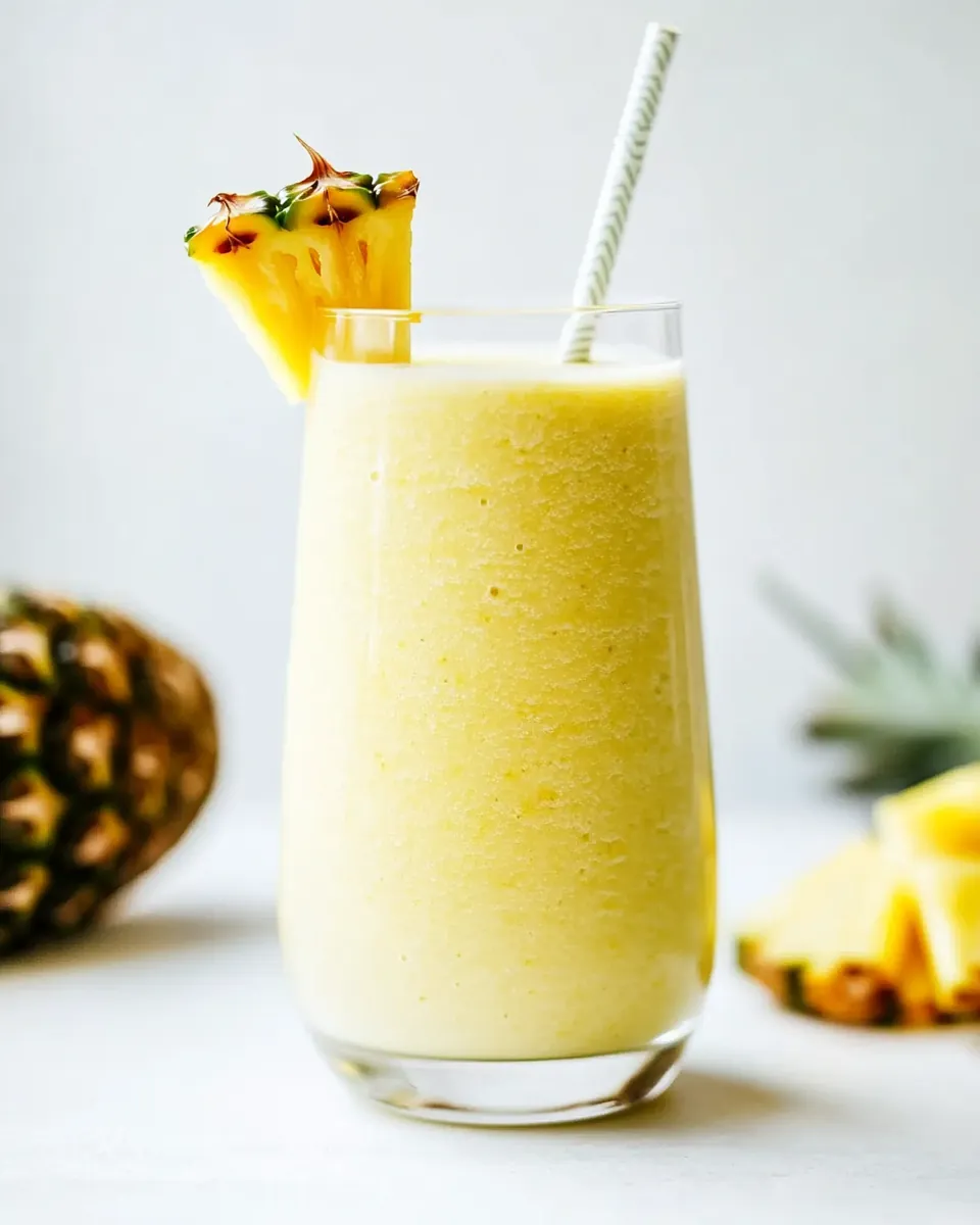 Creamy Pineapple Smoothie