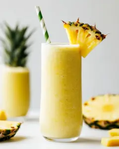 Creamy Pineapple Smoothie