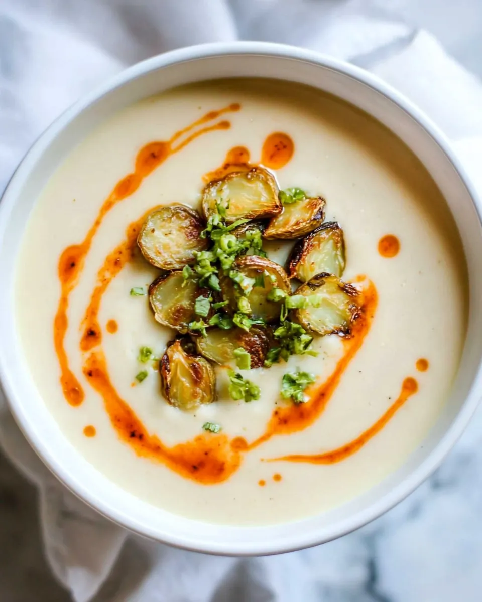 Creamy Roasted Garlic Potato Soup