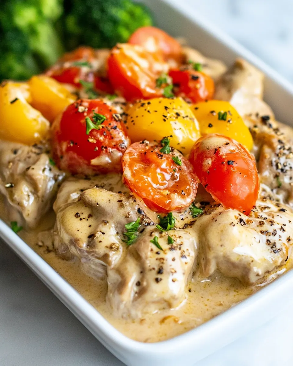 Creamy Slow Cooker Chicken