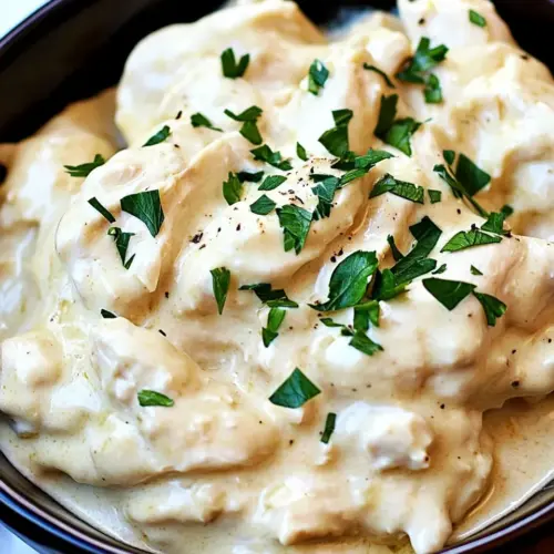 Creamy Slow Cooker Chicken