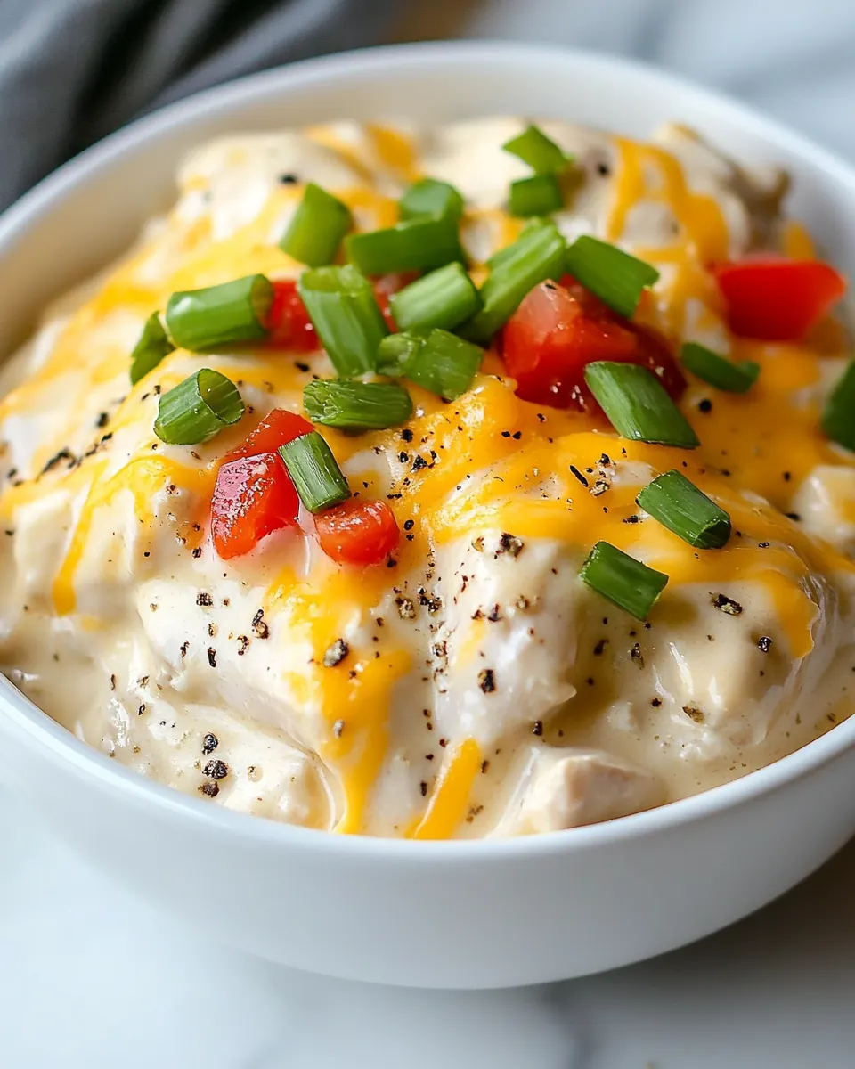 Creamy Slow Cooker Chicken