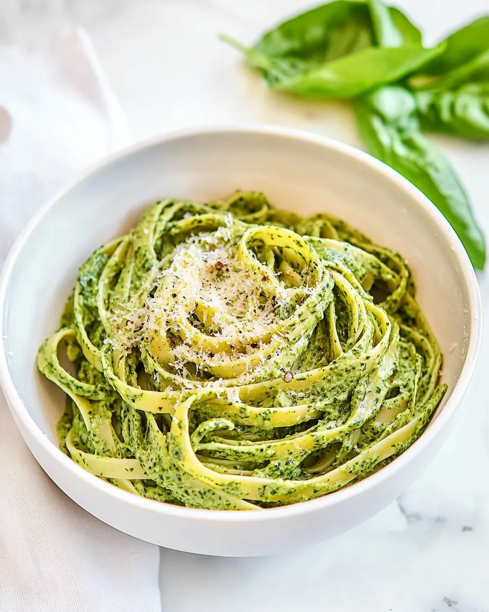 Creamy Spinach Pasta Sauce