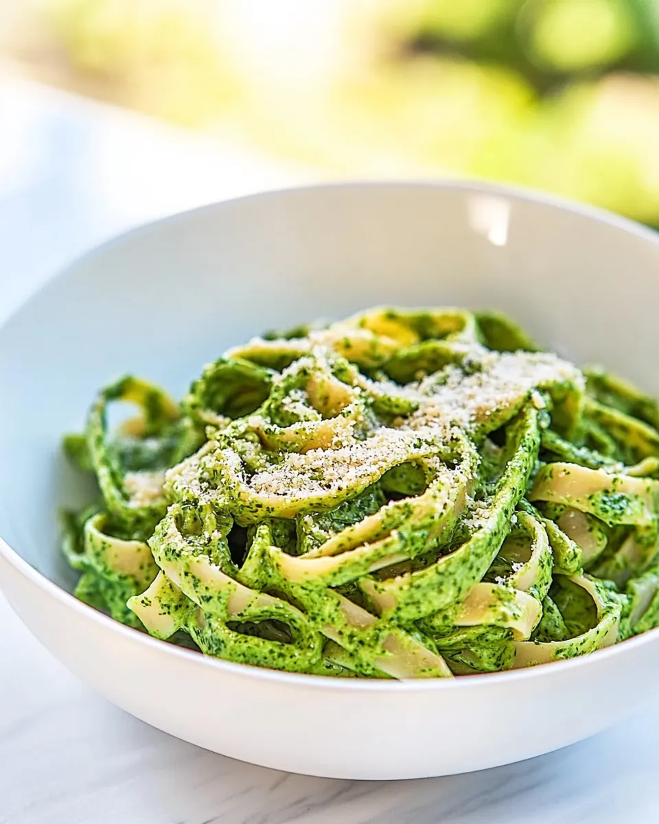 Creamy Spinach Pasta Sauce