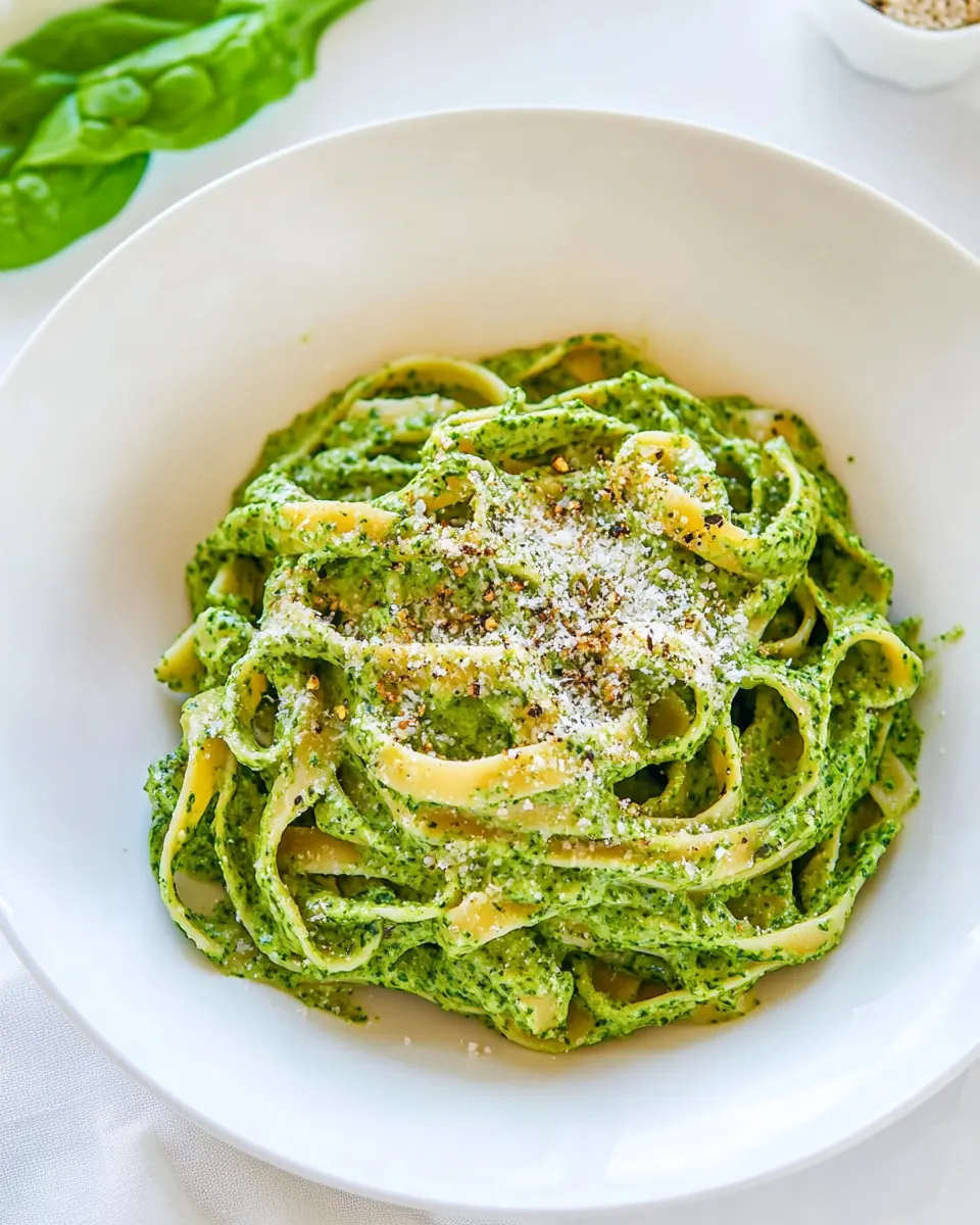 Creamy Spinach Pasta Sauce