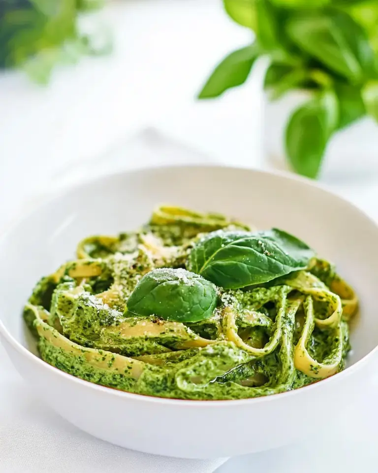 Creamy Spinach Pasta Sauce