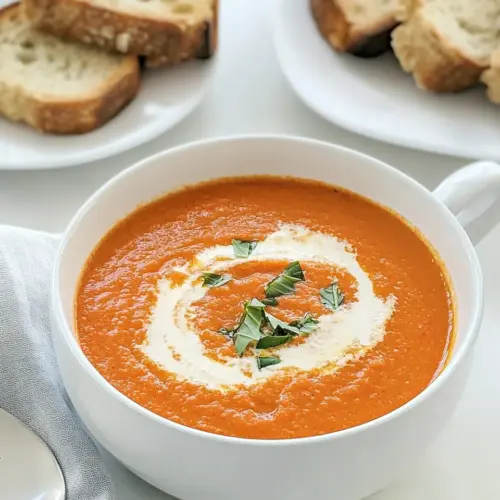 Creamy Tomato Basil Soup