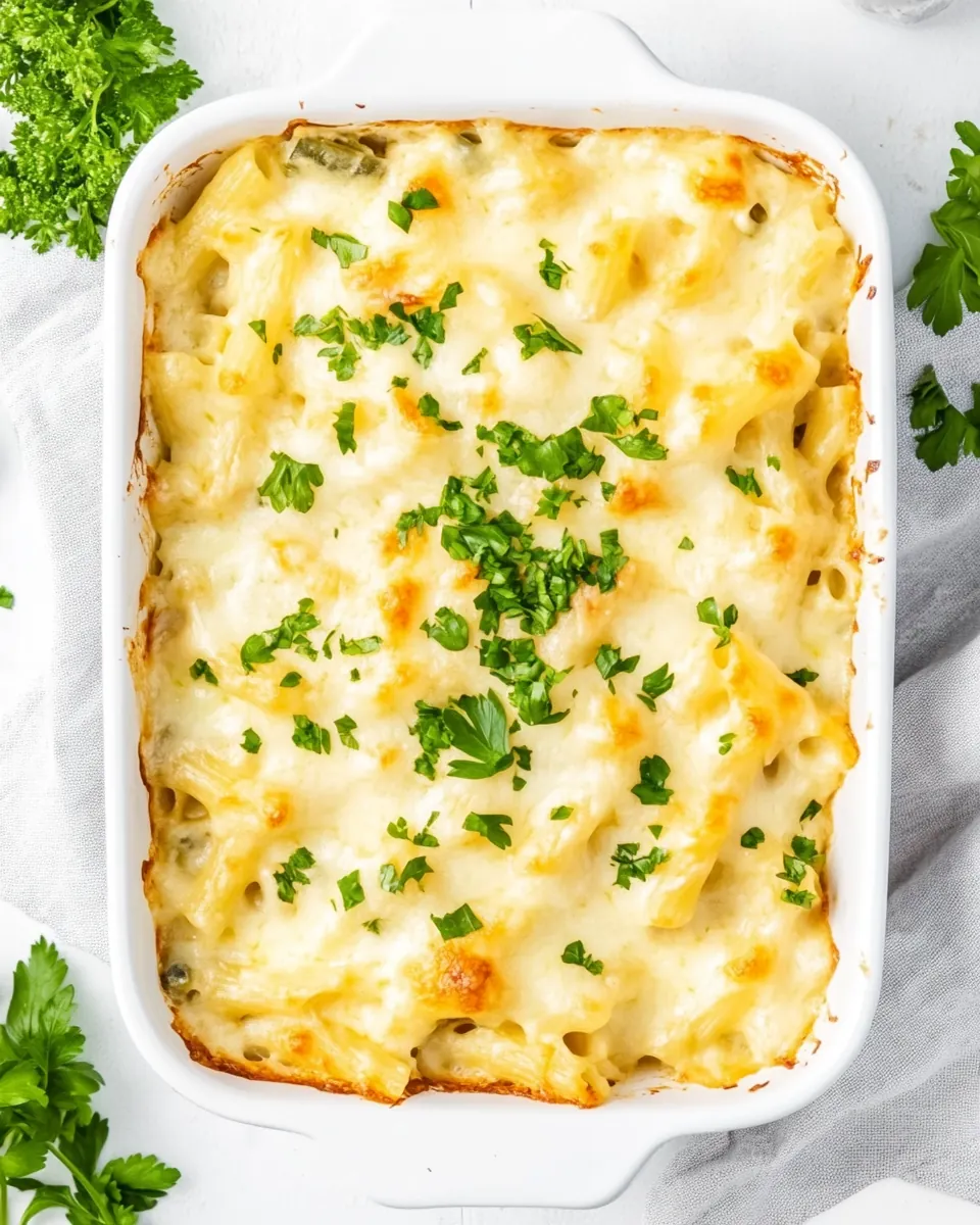 Creamy Tuna Pasta Bake