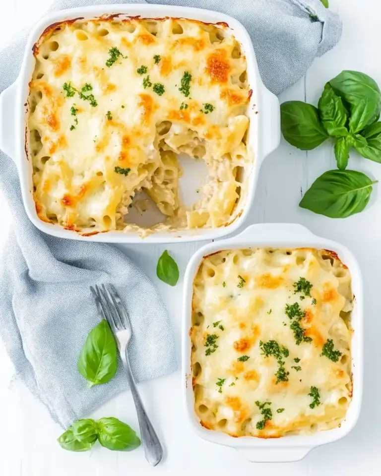 Creamy Tuna Pasta Bake