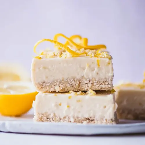 Creamy Vegan Lemon Bars