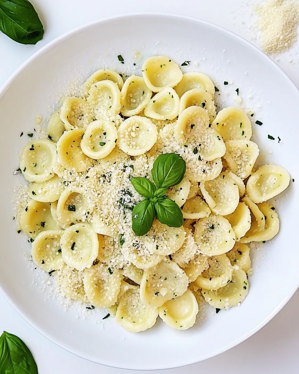 Creamy Zucchini Orecchiette