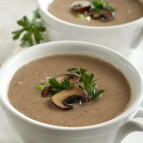 Cremini Mushroom Soup