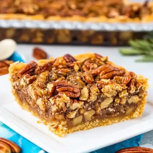 Crescent Pecan Pie Bars