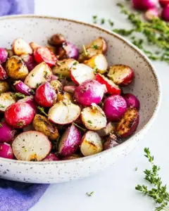Crispy Air Fryer Radishes