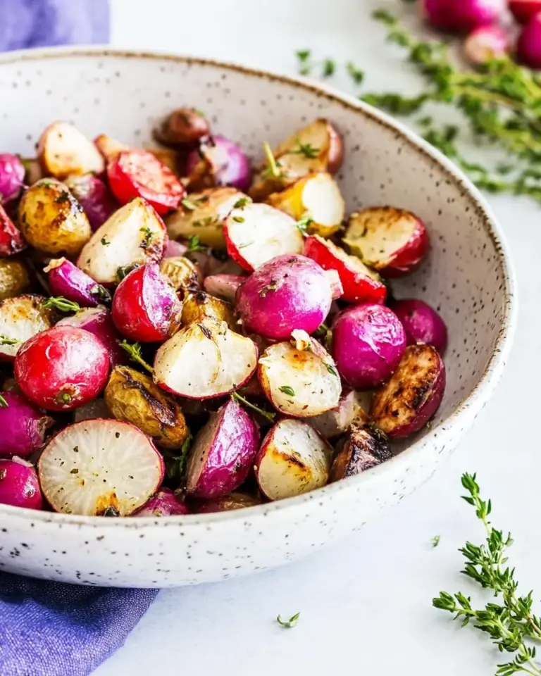 Crispy Air Fryer Radishes