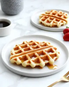 Crispy Almond Flour Waffles