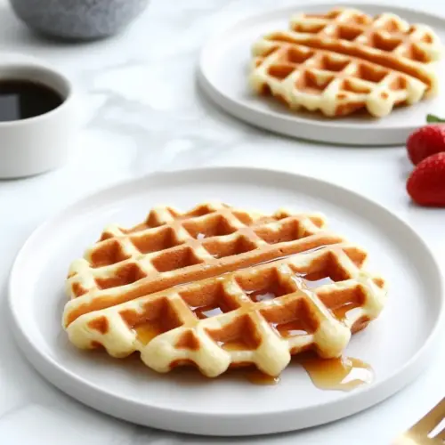 Crispy Almond Flour Waffles