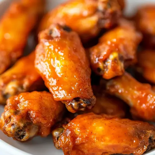Crispy Baked Buffalo Chicken Wings